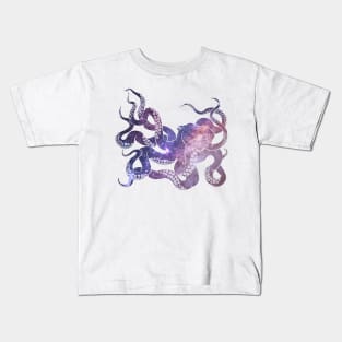 Space Octopus Kids T-Shirt